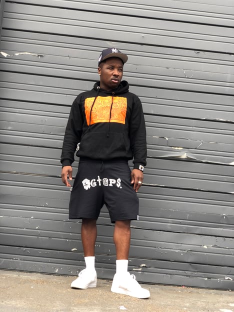 1ST & 15TH CRACK IS WACK HOODIE - BLACK