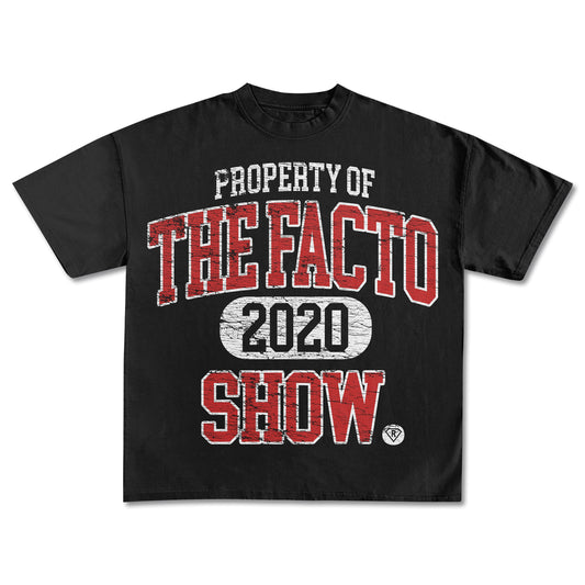 The Facto Show T-Shirt (Black) [PREORDER]