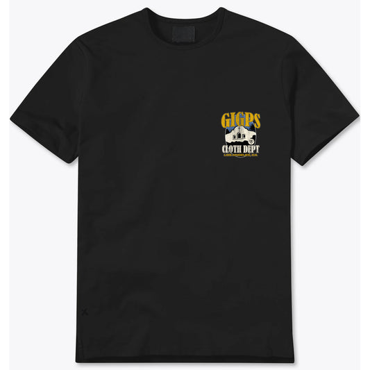 GIGPS Clothing Dept Black T-Shirt