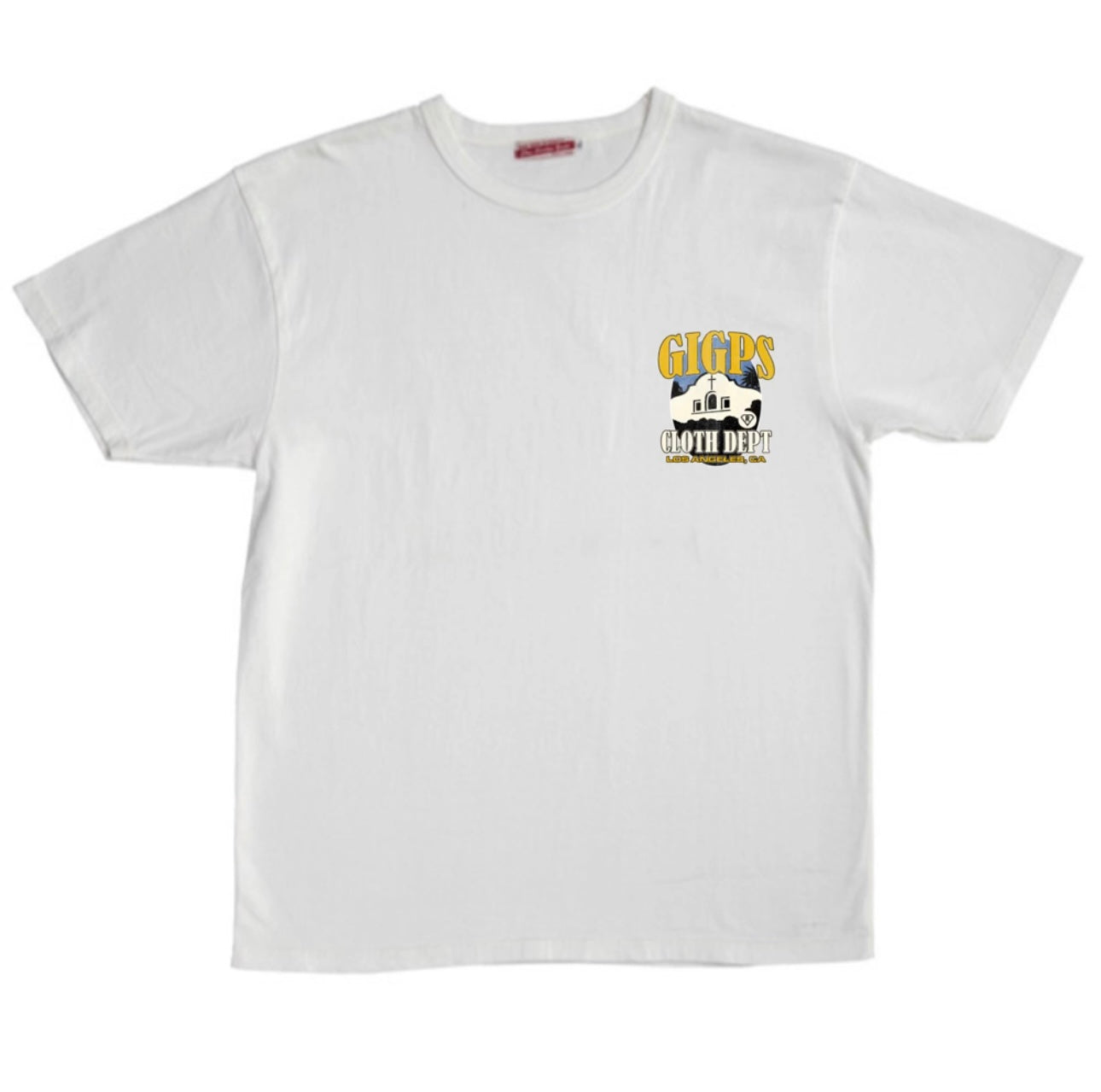 GIGPS Clothing Dept White T-Shirt