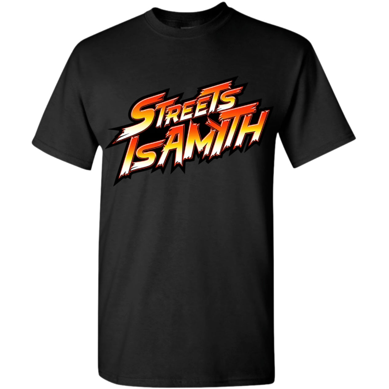 Streets Is A Myth Black T-Shirt