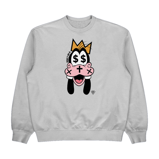 Don't Be a Goofy Crewneck - White