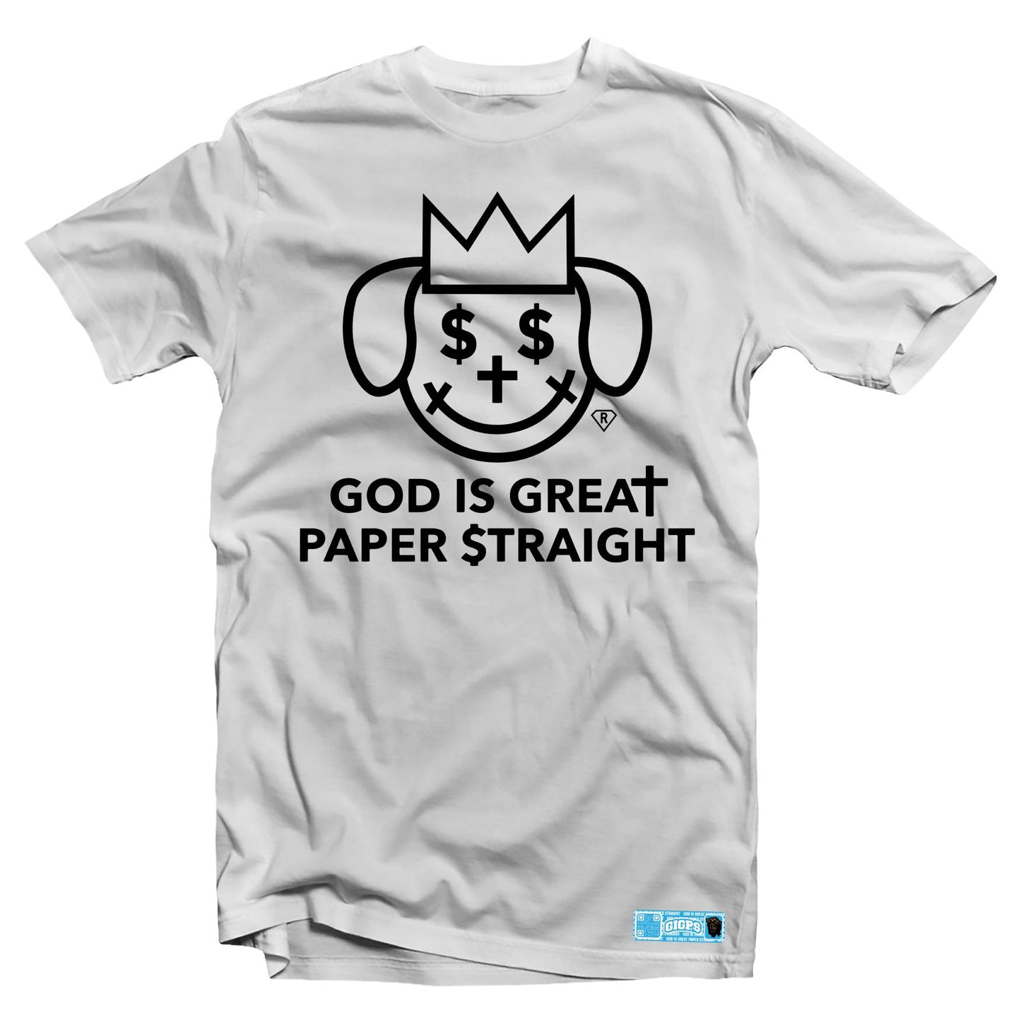 ALMIGHTY DOG HEAD TEE - WHITE