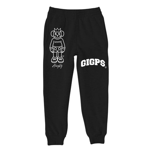 ALMIGHTY GIGPS JOGGERS - BLACK