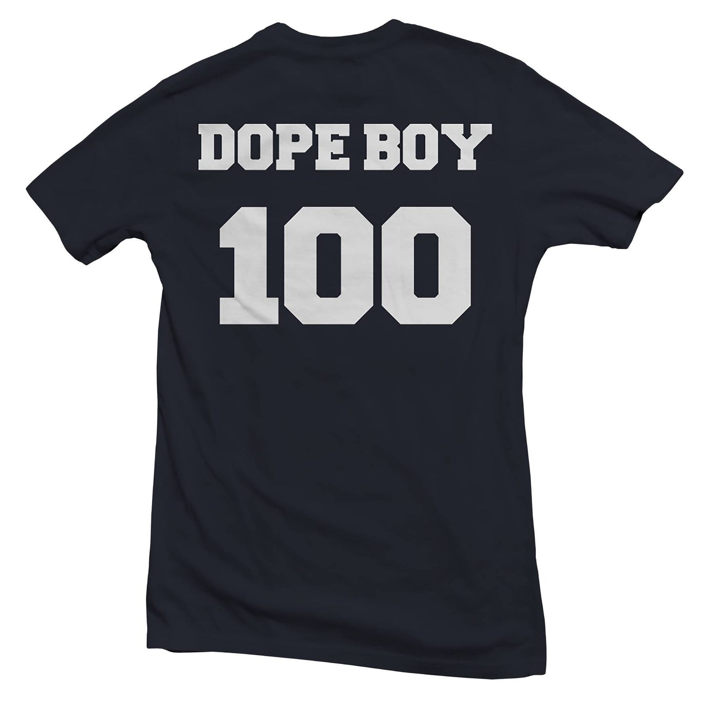 DOPE BOY 100 TEE - NAVY