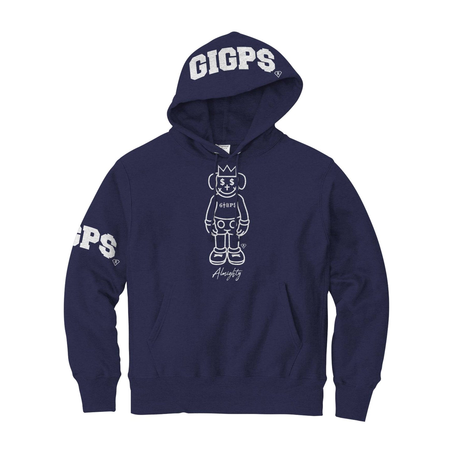 ALMIGHTY GIGPS HOODIE - BLUE