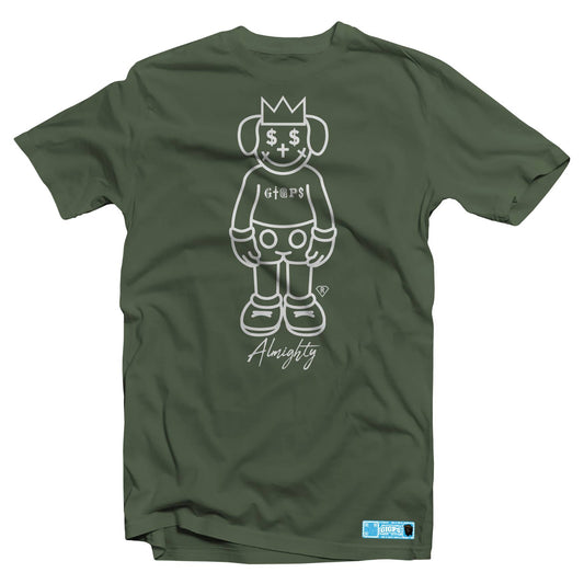 ALMIGHTY GIGPS TEE - GREEN