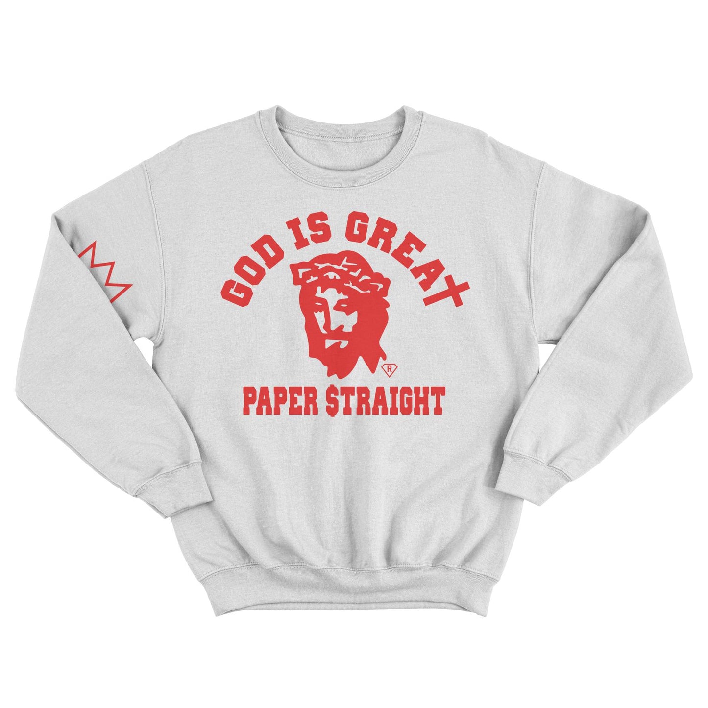 CLASSIC GIGPS CREW NECK - GREY & RED