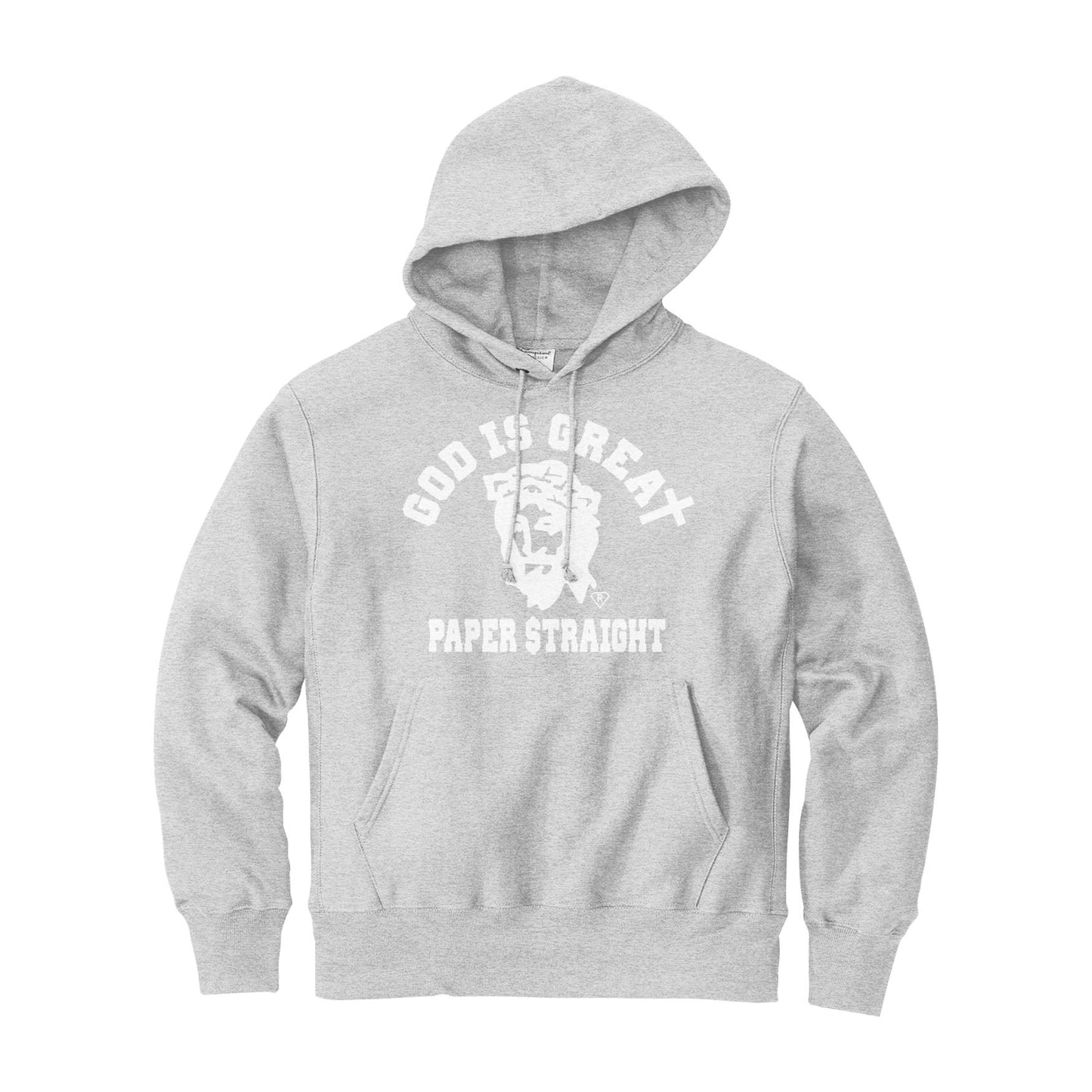 CLASSIC GIGPS HOODIE - GREY & WHITE