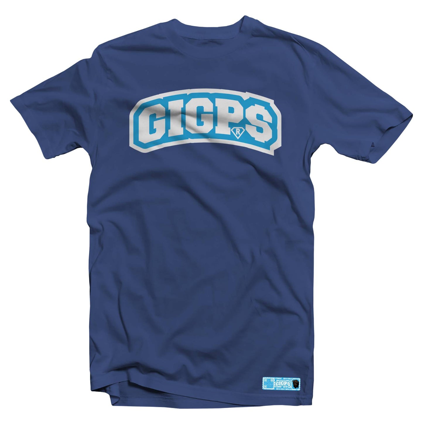 GIGPS JORDAN LOGO TEE - BLUE