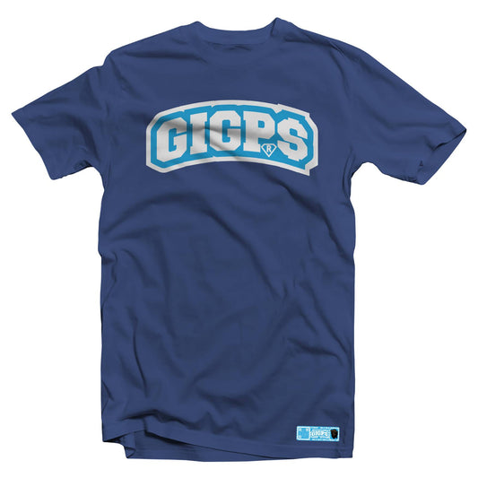 GIGPS JORDAN LOGO TEE - BLUE