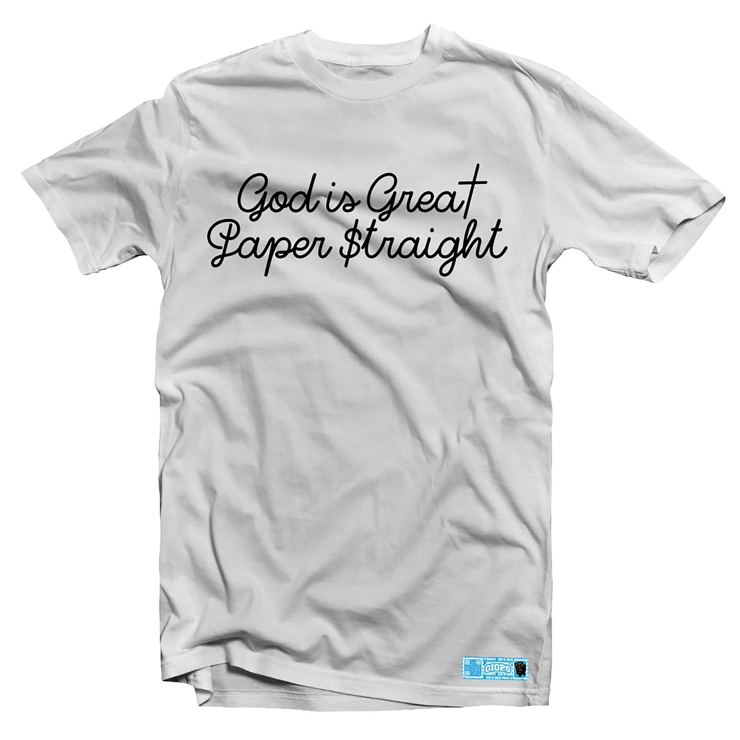 GIGPS SCRIPT TEE - WHITE