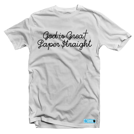 GIGPS SCRIPT TEE - WHITE