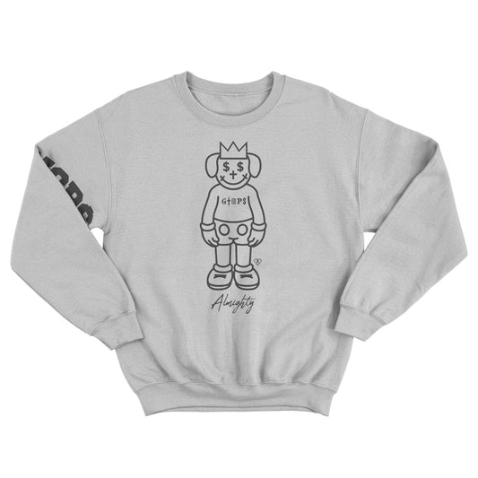 ALMIGHTY GIGPS CREW NECK - GREY