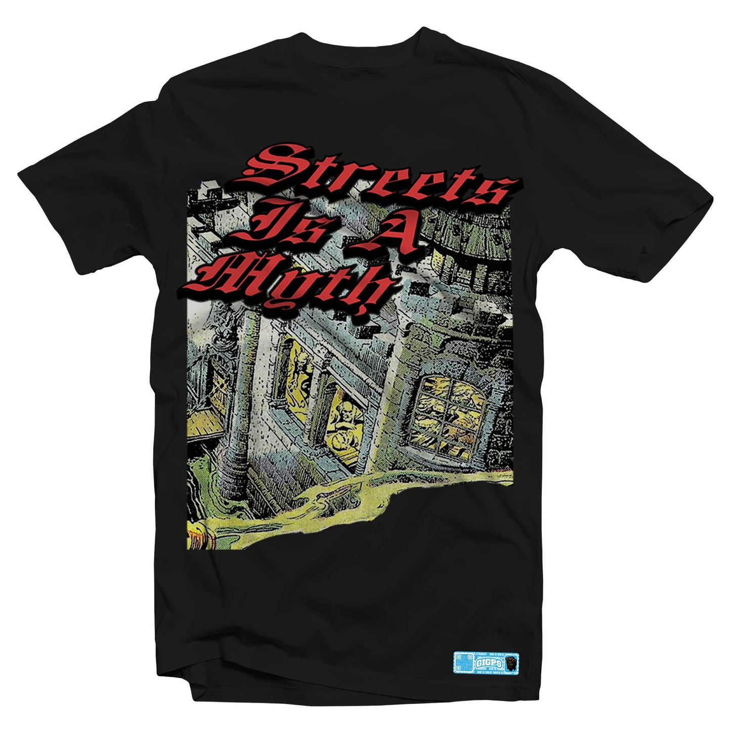 DEAR HATER STREETS IS A MYTH TEE - BLACK