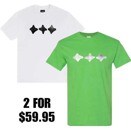 2 Pack Crosses T-Shirts