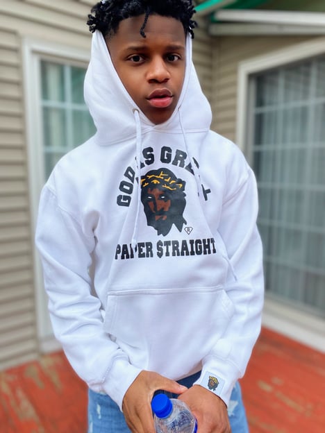 GIGP$ Big Face Color Logo Hoodie