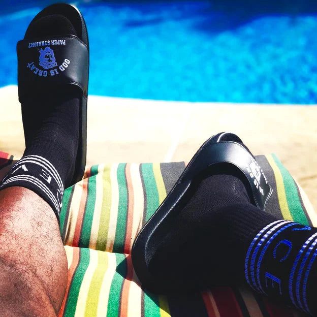 GIGPS Classic Logo Slides - Black