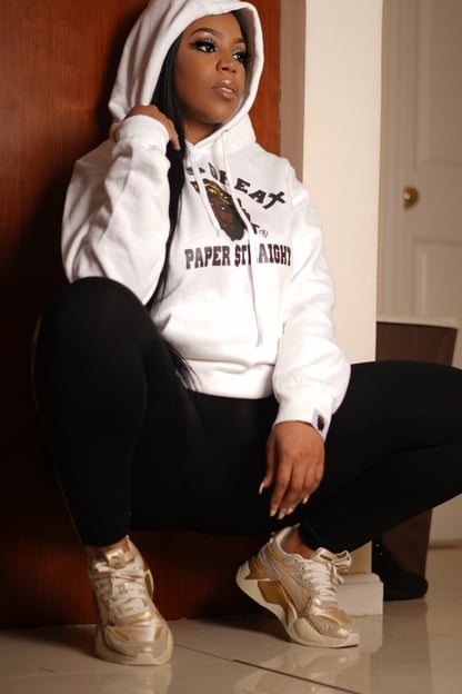 GIGP$ Big Face Color Logo Hoodie