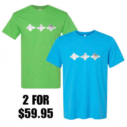 2 Pack Crosses T-Shirts