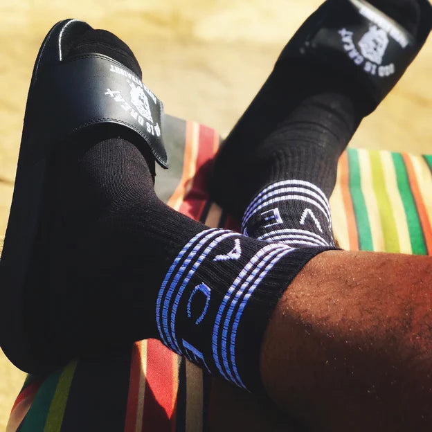 GIGPS Classic Logo Slides - Black