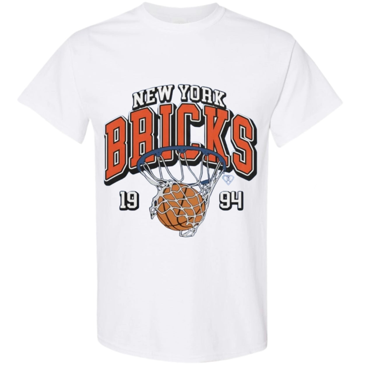 White New York Bricks Tee