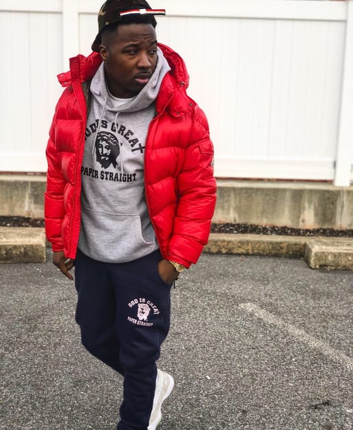 Classic GIGPS Hoodie - Grey & Black