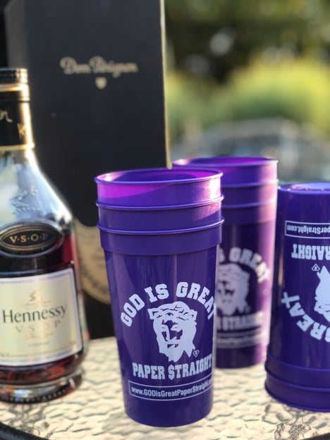 GIGPS Purple King Cups 22oz (3-Pack / 8-Pack)