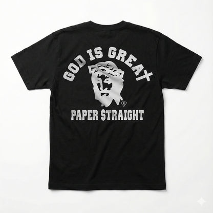 GIGPS Front-Back Logo Tee - Black