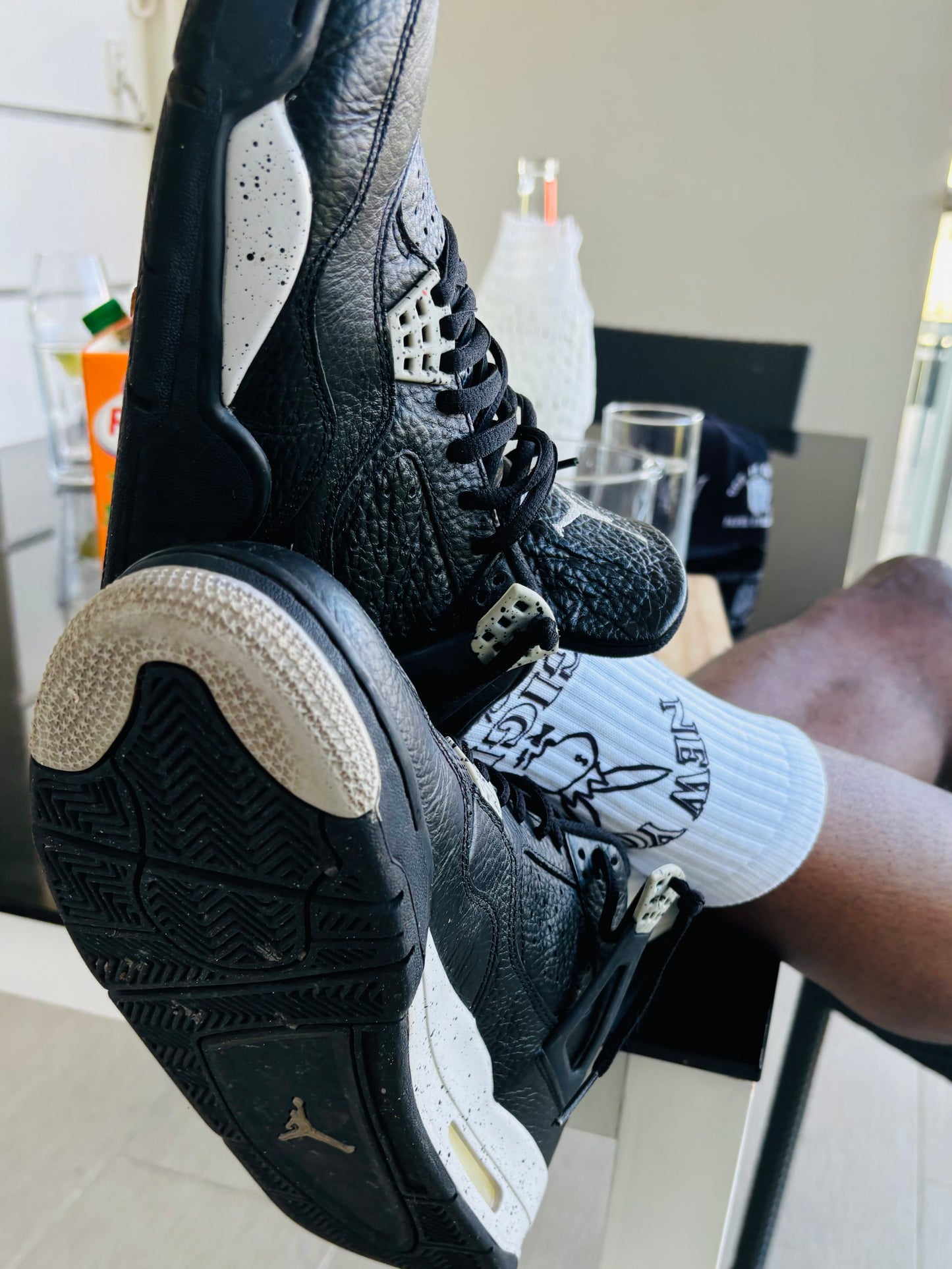 GIGPS Playboy Socks 2-Pack White