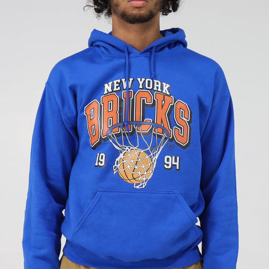 New York Bricks Crew Hoodie (Blue)