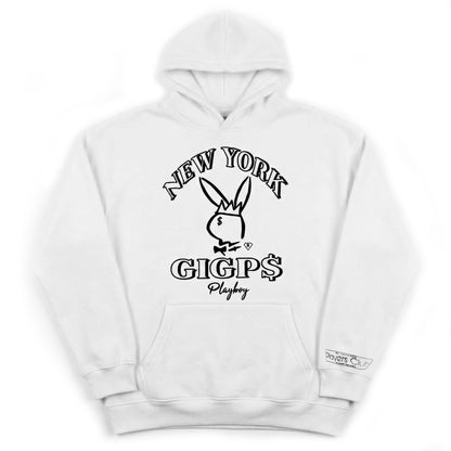 GIGPS Playboy Hoodie - White