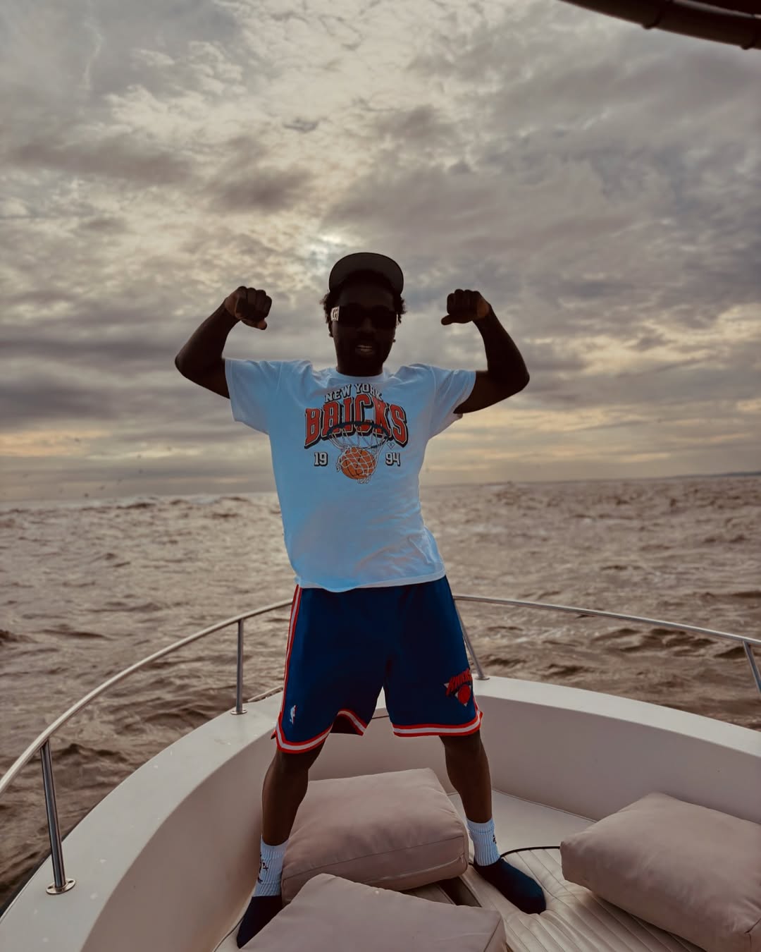 White New York Bricks Tee