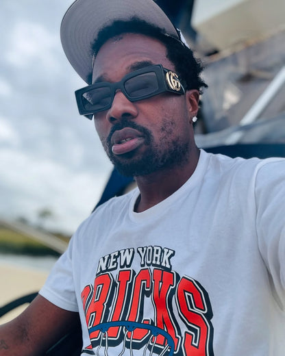 White New York Bricks Tee