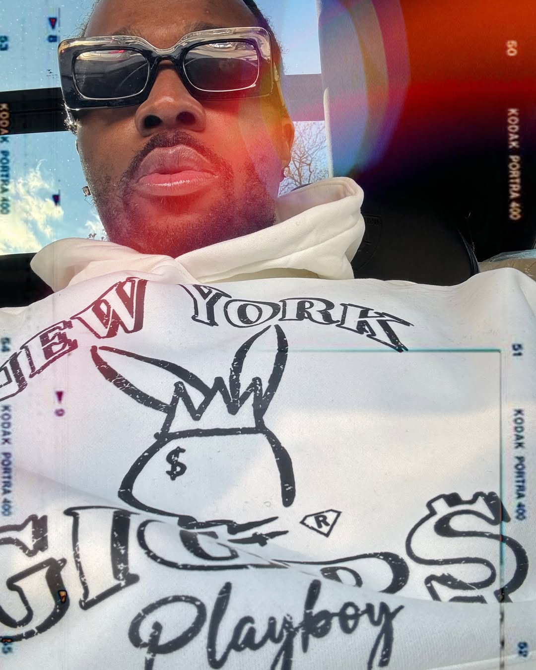 GIGPS Playboy Hoodie - White