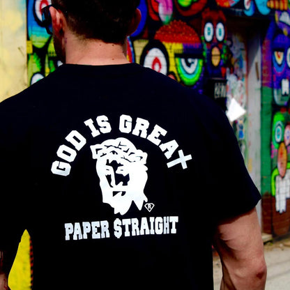 GIGPS Front-Back Logo Tee - Black