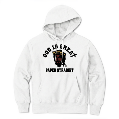 GIGPS Big Face Color Logo Hoodie - White