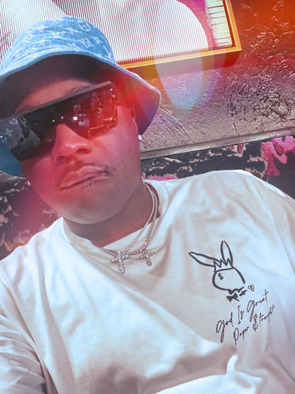 GIGPS NYC Playboy Tee - White