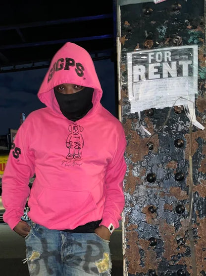 Almighty Versace Hoodie - Pink