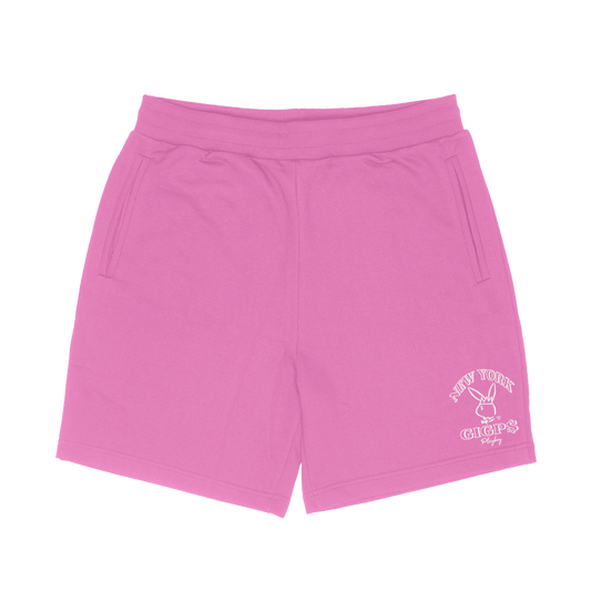 Playboy Fleece Shorts (Pink)