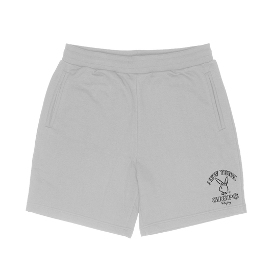 Playboy Fleece Shorts (White)