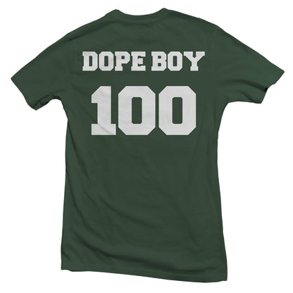 DOPE BOY 100 TEE - GREEN