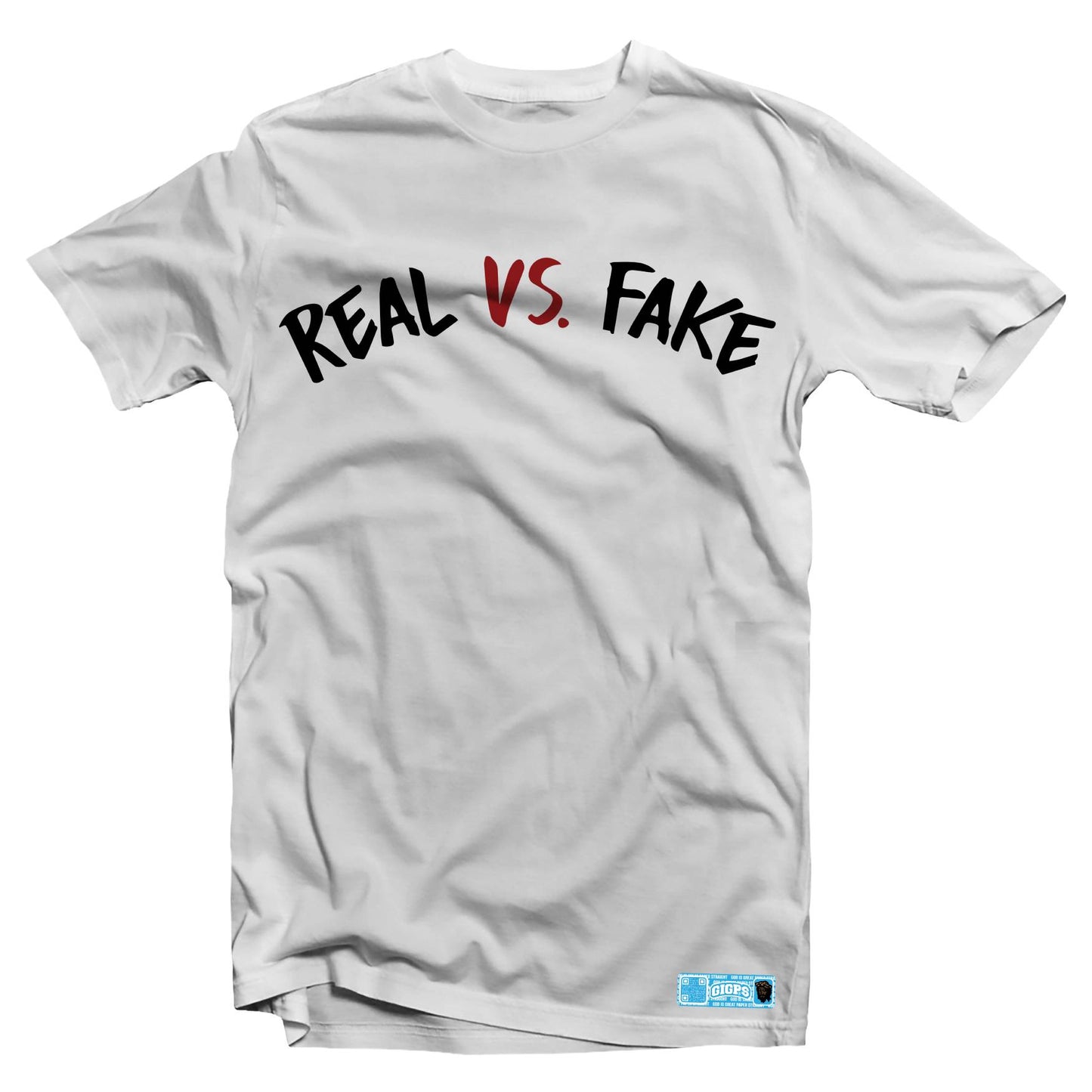 DEAR HATER REAL VS FAKE TEE - WHITE